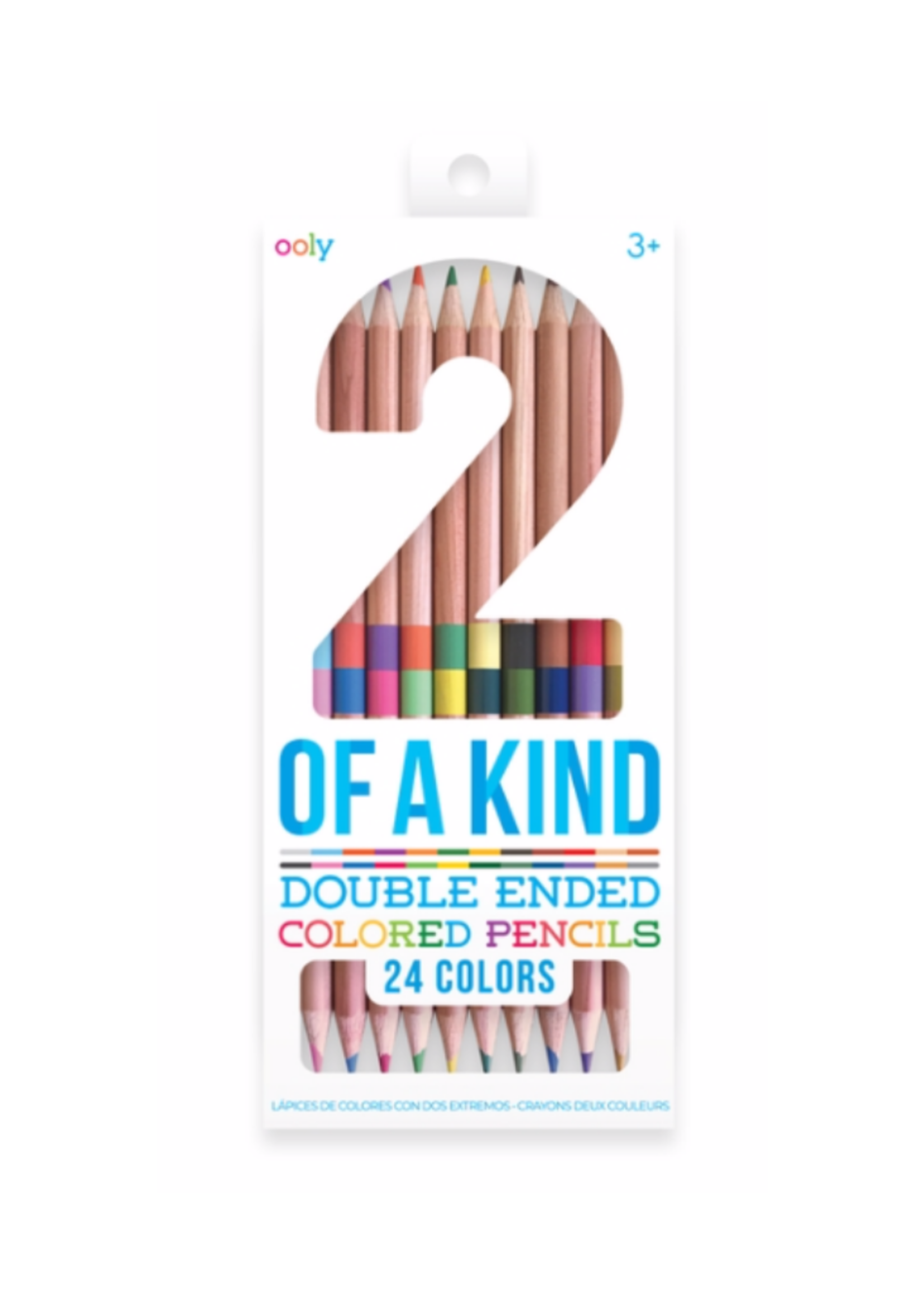 OOLY 2 of a Kind Double-Ended Colored Pencils