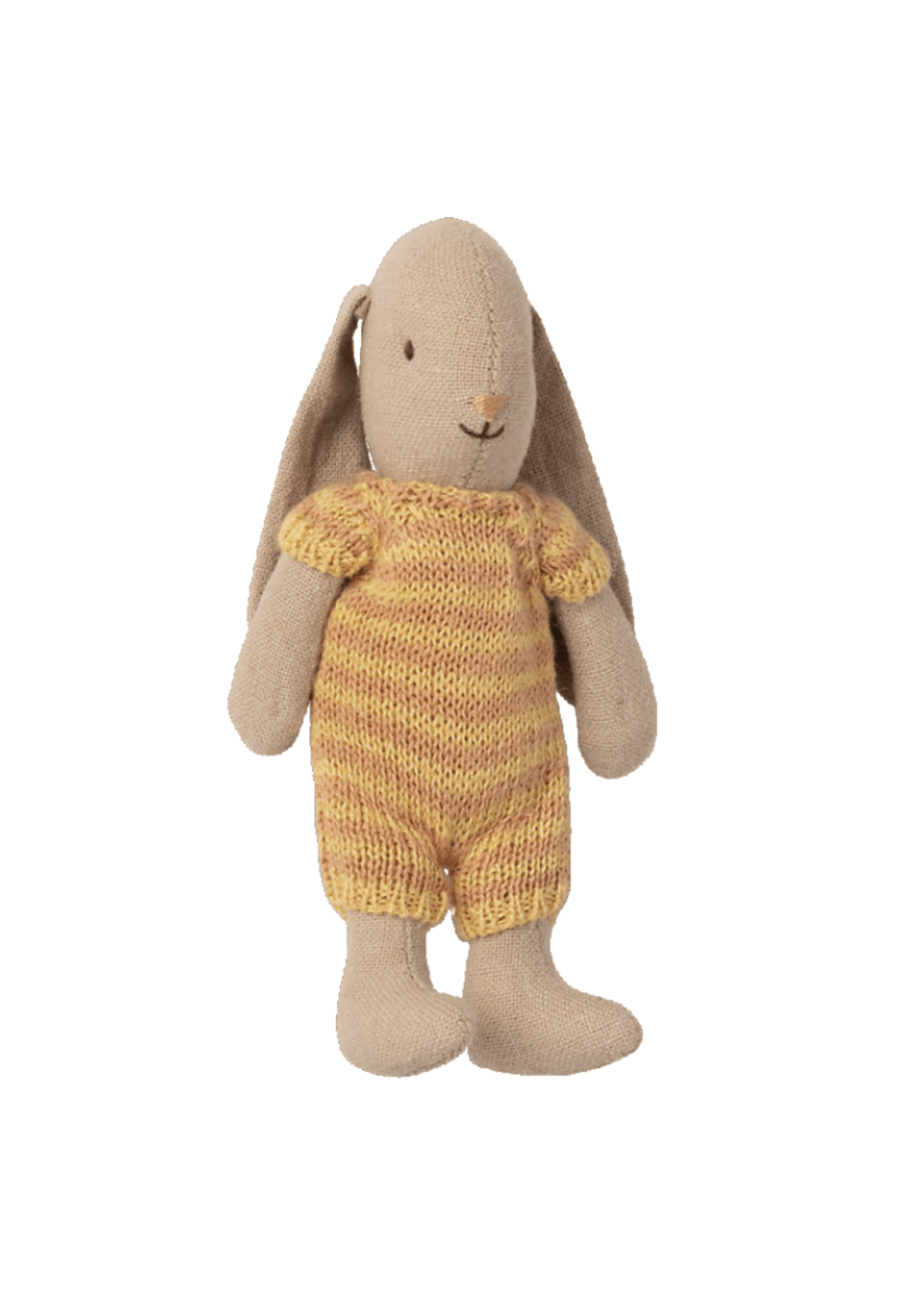 Maileg Bunny, Micro - Yellow/Pink