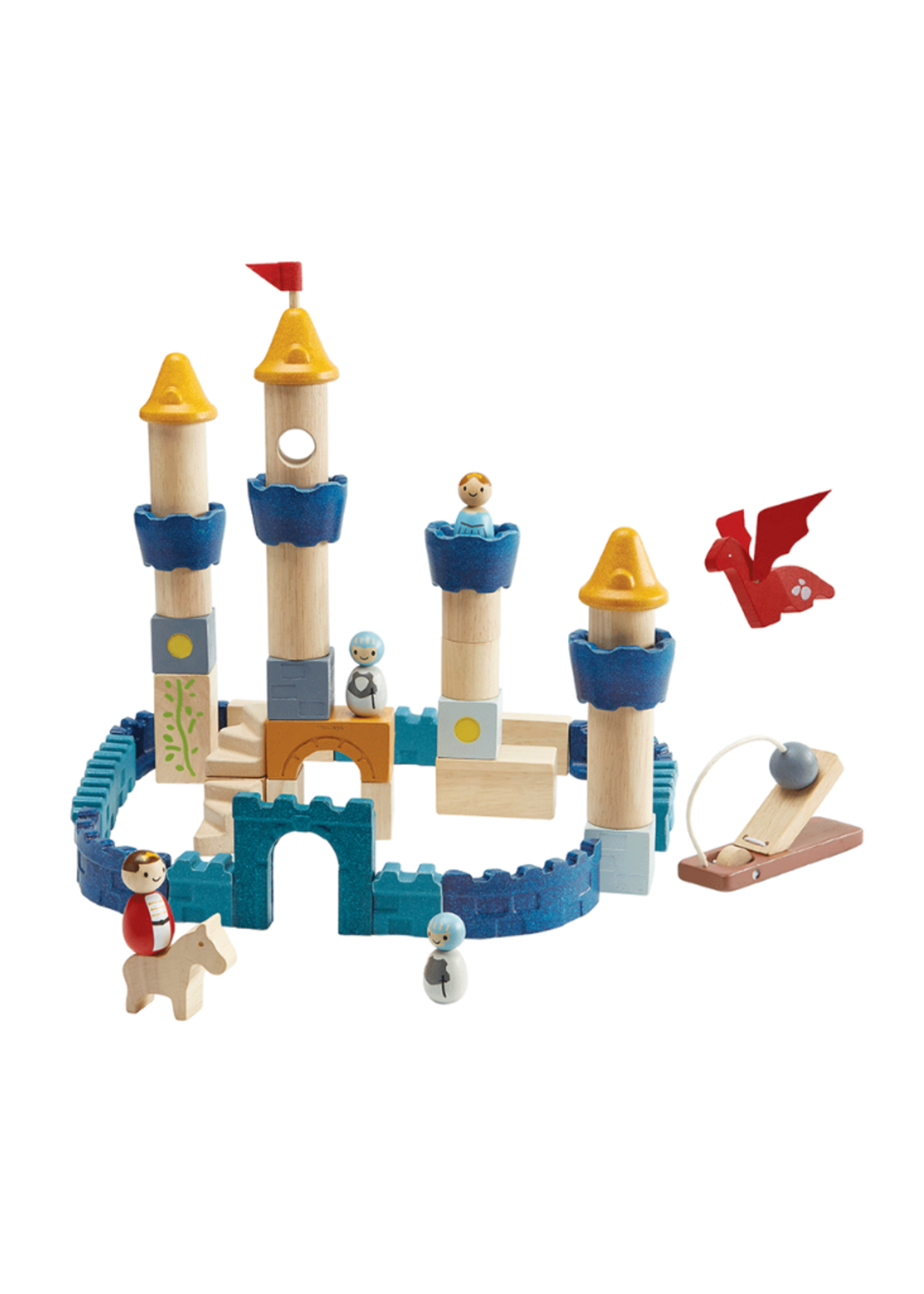 Plan Toys Castle Blocks - Orchard