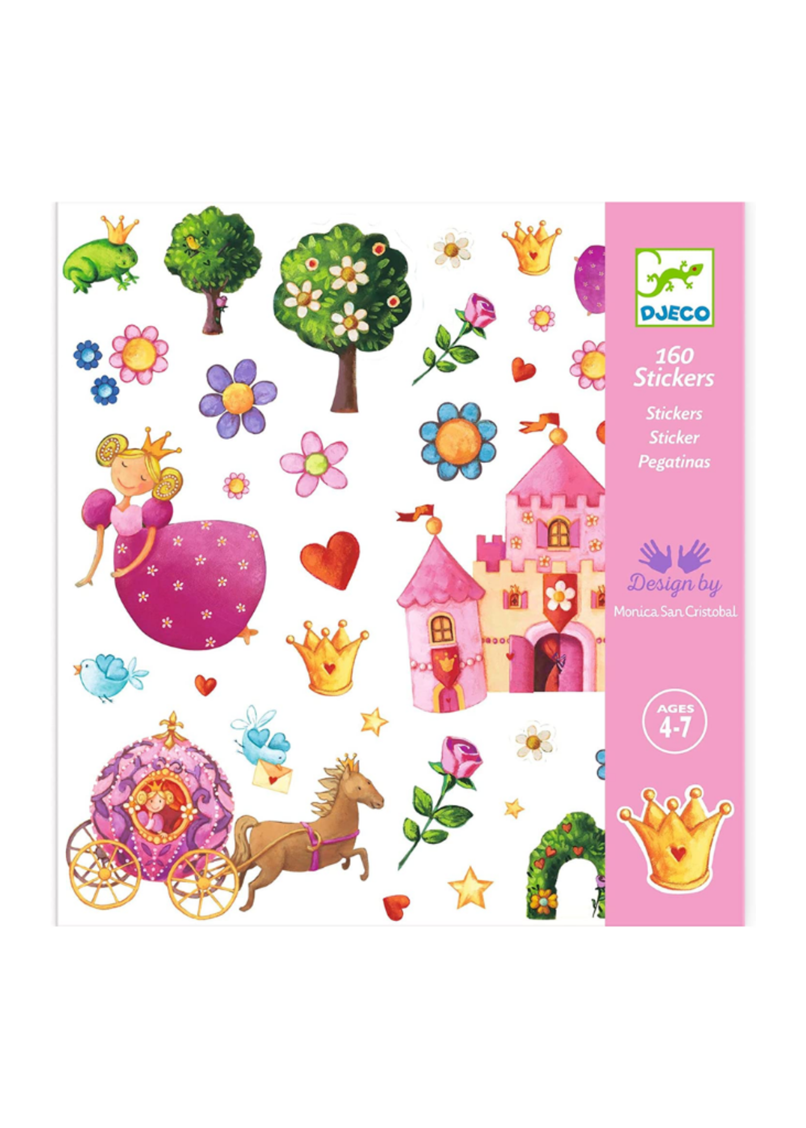 Djeco Princess Marguerite Stickers