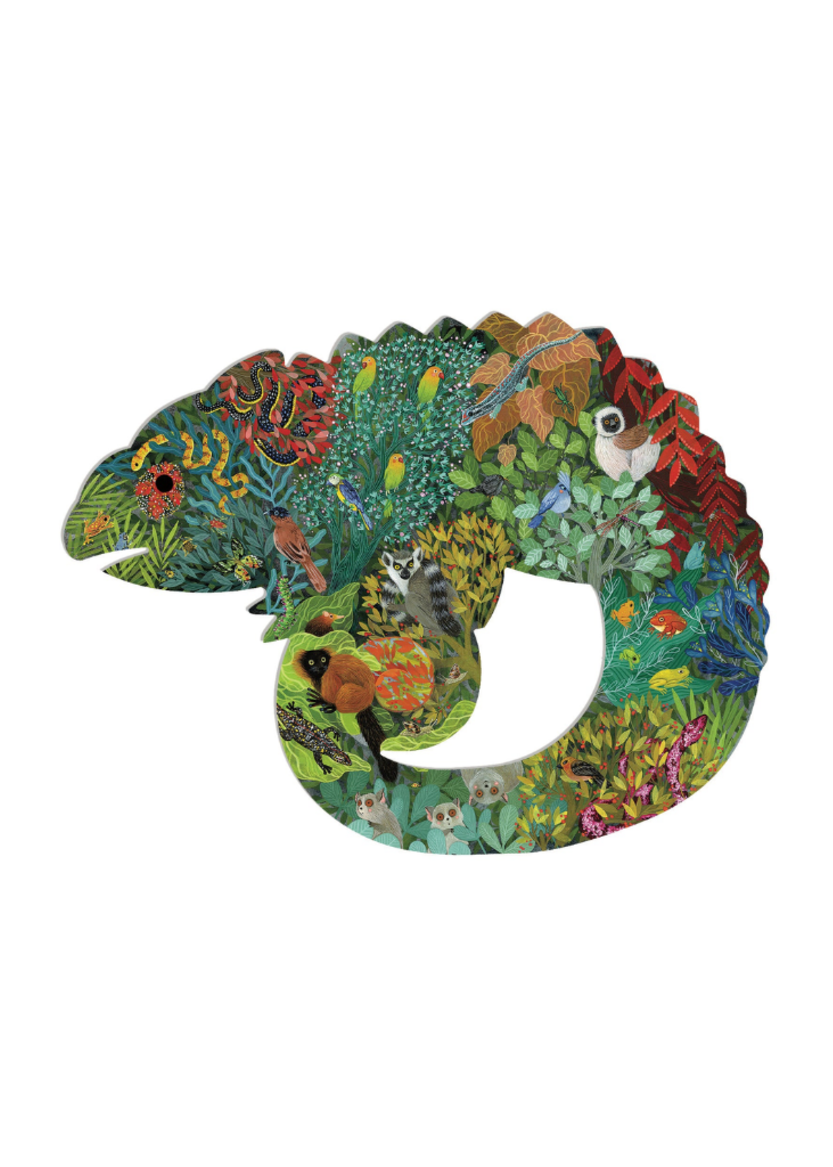 Djeco Puzz'Art Chameleon Puzzle - 150 Pieces - Sugarcup Trading