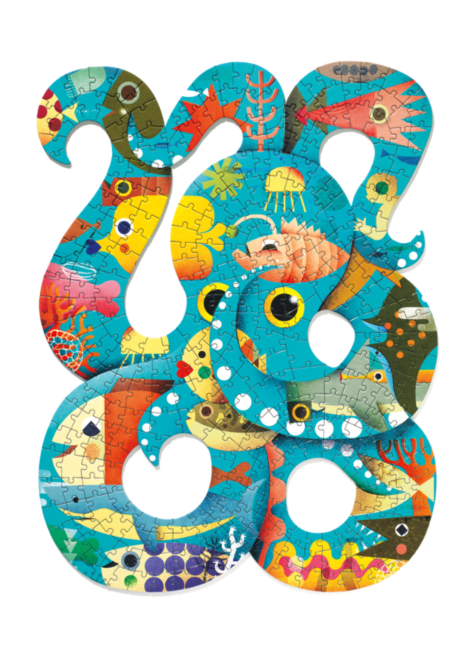 Djeco Puzz'Art Octopus Puzzle - 350 Pieces
