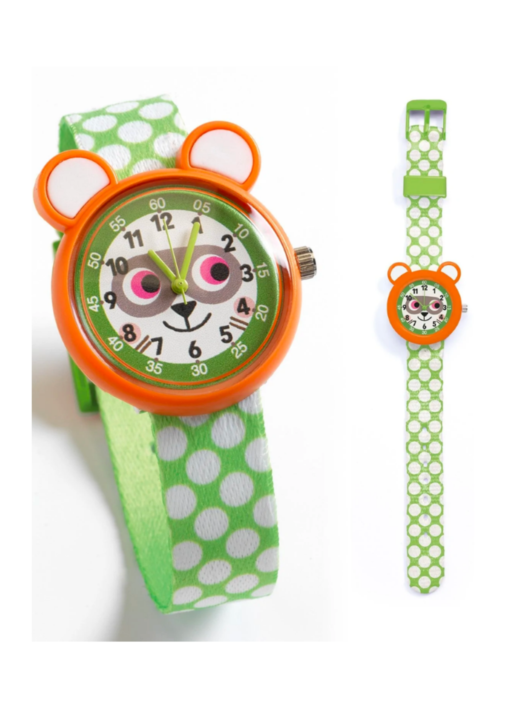 Djeco Raccoon Ticlock Watch