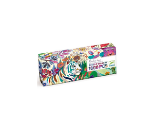 Djeco Rainbow Tigers Gallery Puzzle 1000 Pieces Sugarcup