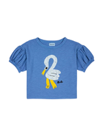 Bobo Choses Pelican Puff Sleeve T-Shirt