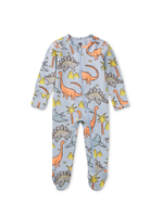 Tea Collection Footed Zip Front Baby Romper
