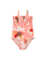 Tea Collection Smocked One-Piece Swimsuit
