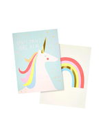Meri Meri Meri Meri Rainbow + Unicorn Prints 159688   Pack of 2  OS