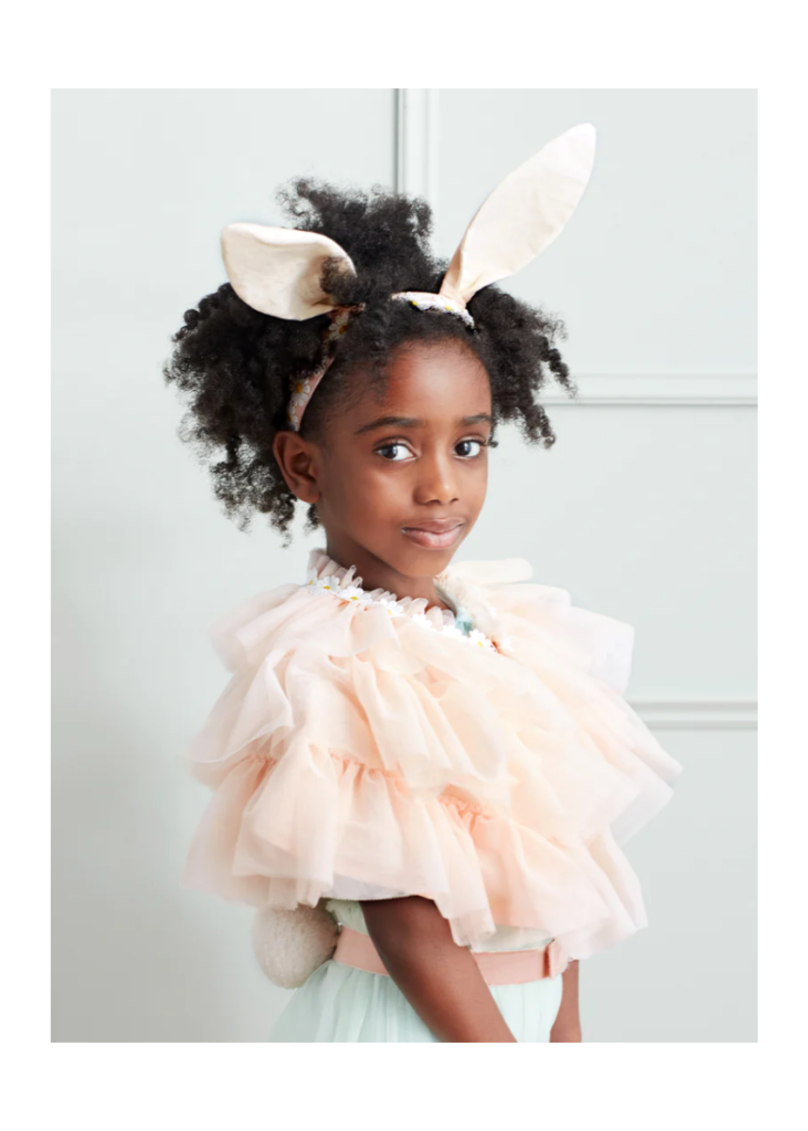 Meri Meri Peach Tulle Bunny Costume (3-6 Years)