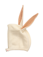 Meri Meri Peach Sparkle Bunny Baby Bonnet