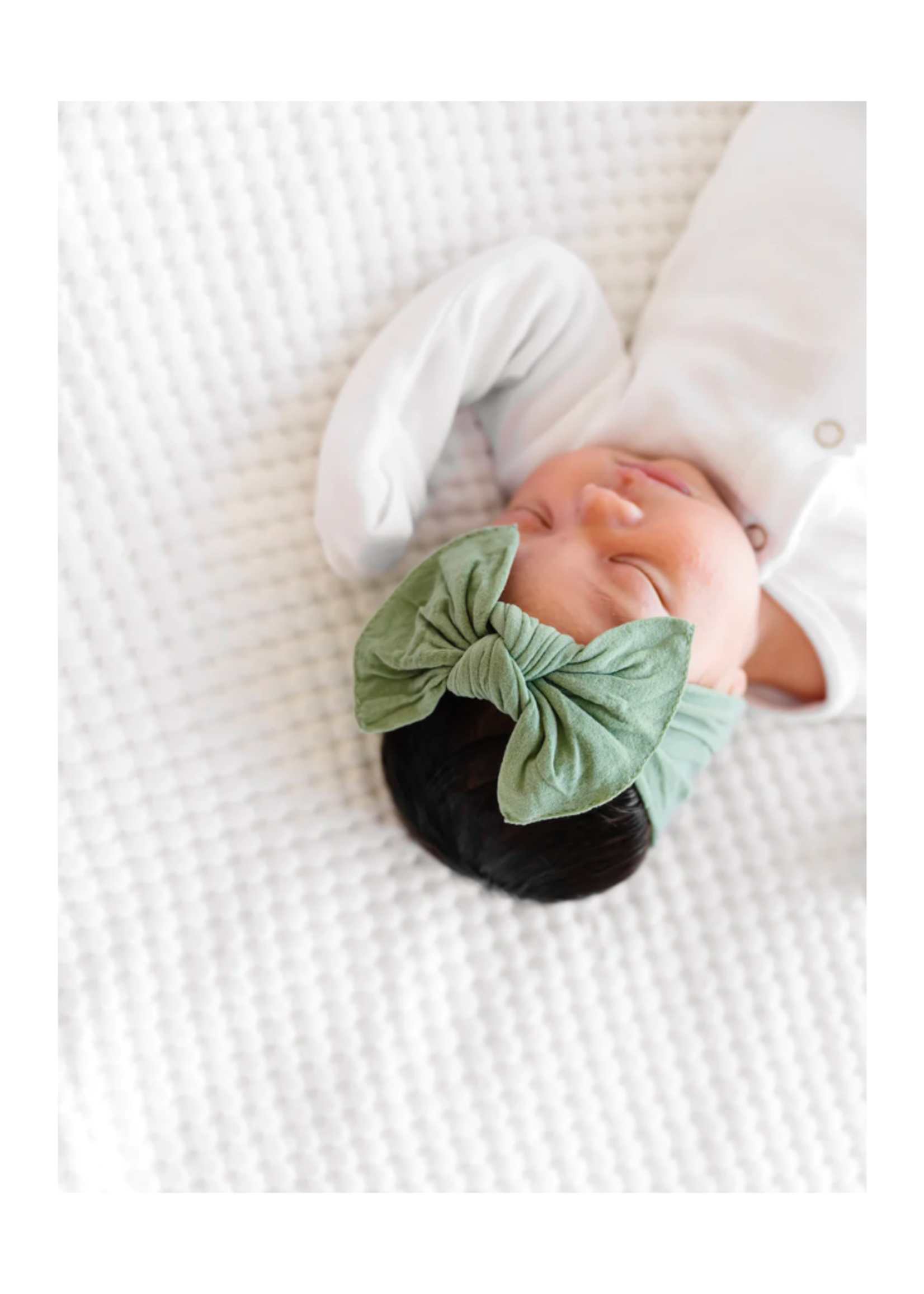 Baby Bling Knot Headband - Sage