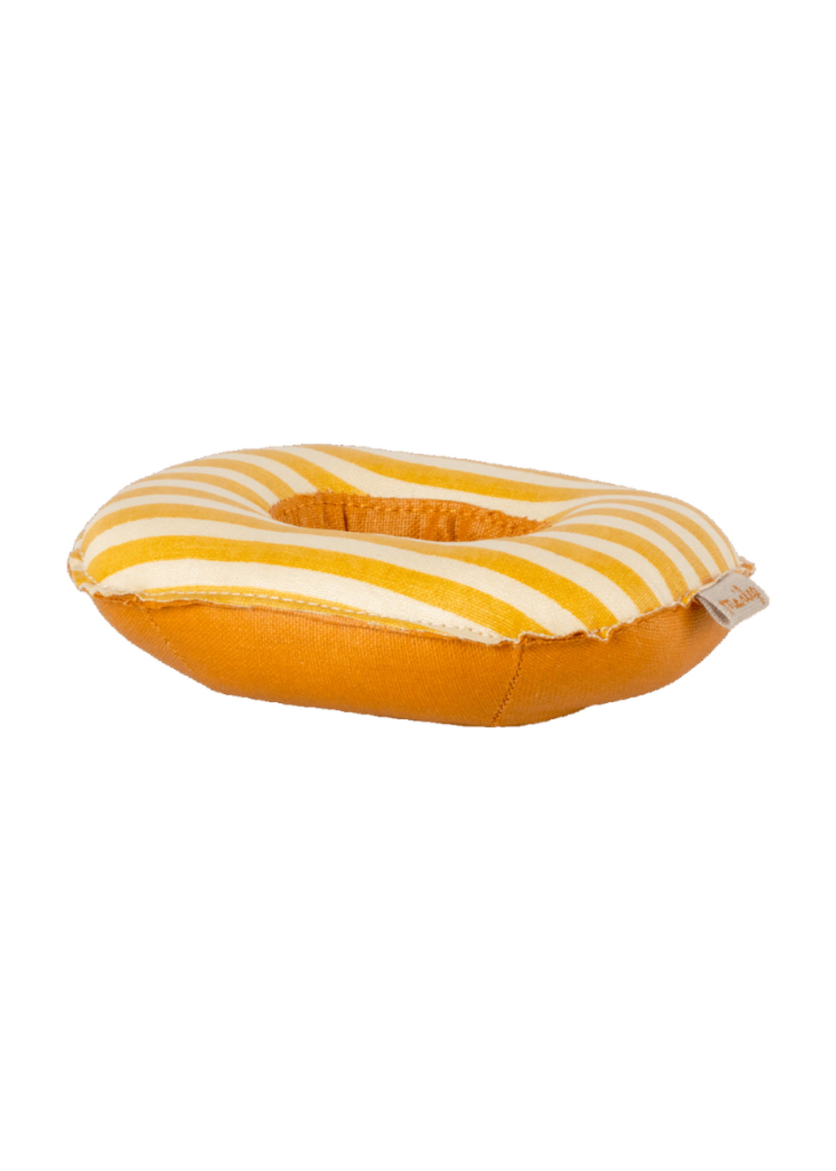 Maileg Rubber Boat, Small Mouse - Yellow Stripe