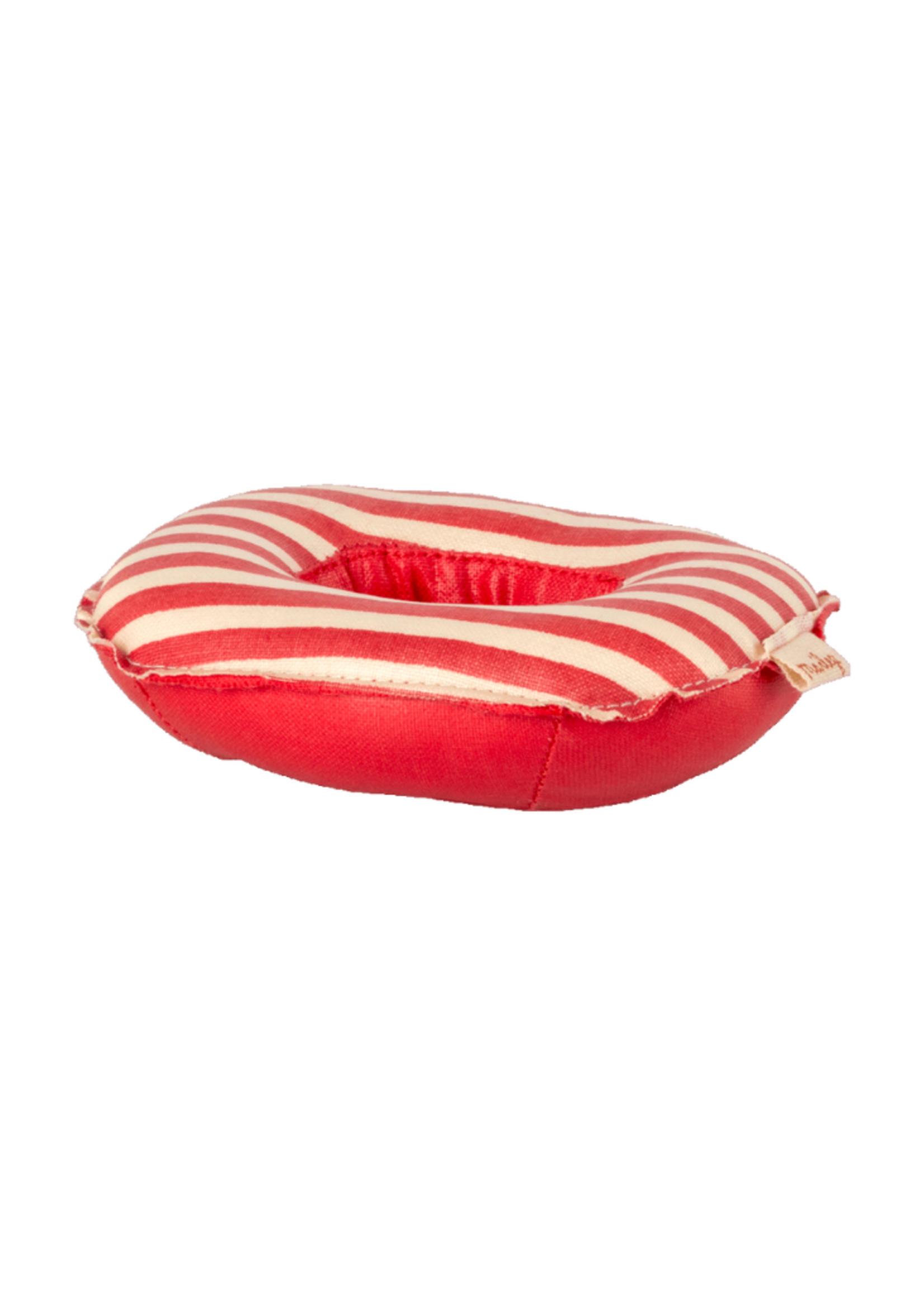 Maileg Rubber Boat, Small Mouse - Red Stripe