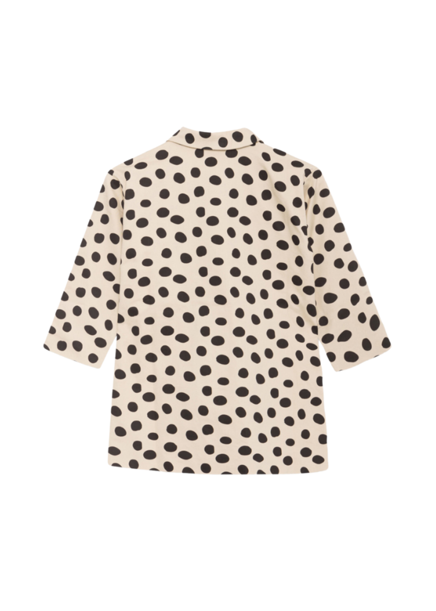 Compania Fantastica Polka Dot Trench Coat