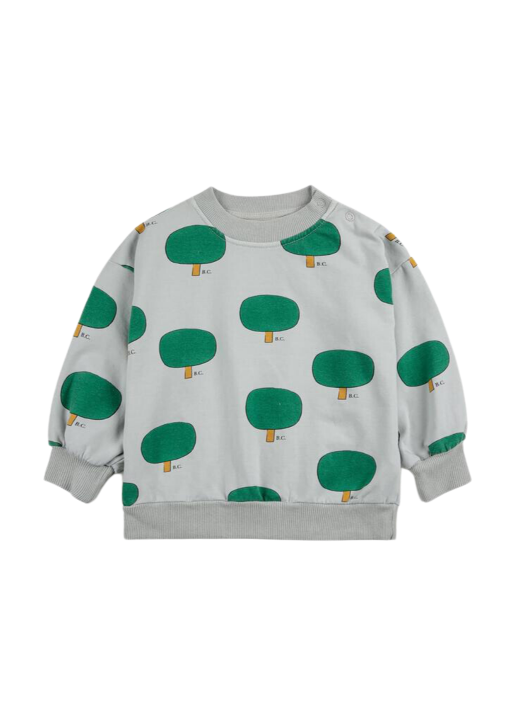 Bobo Choses Green Tree All Over Sweatshirt