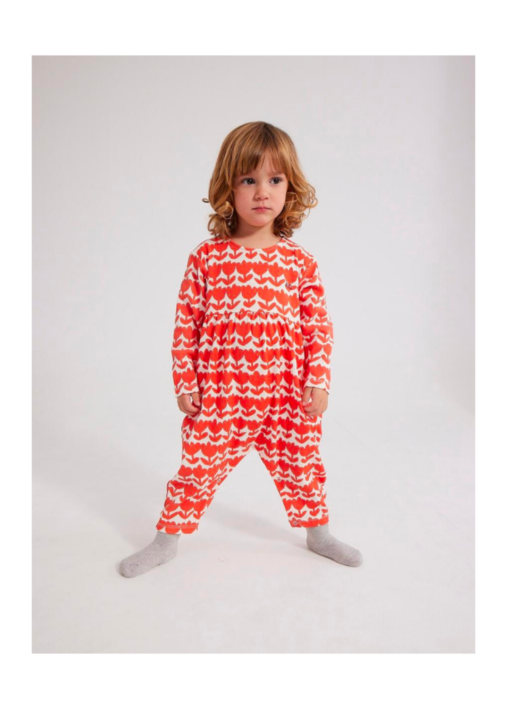 Bobo Choses Retro Flowers All Over Overall