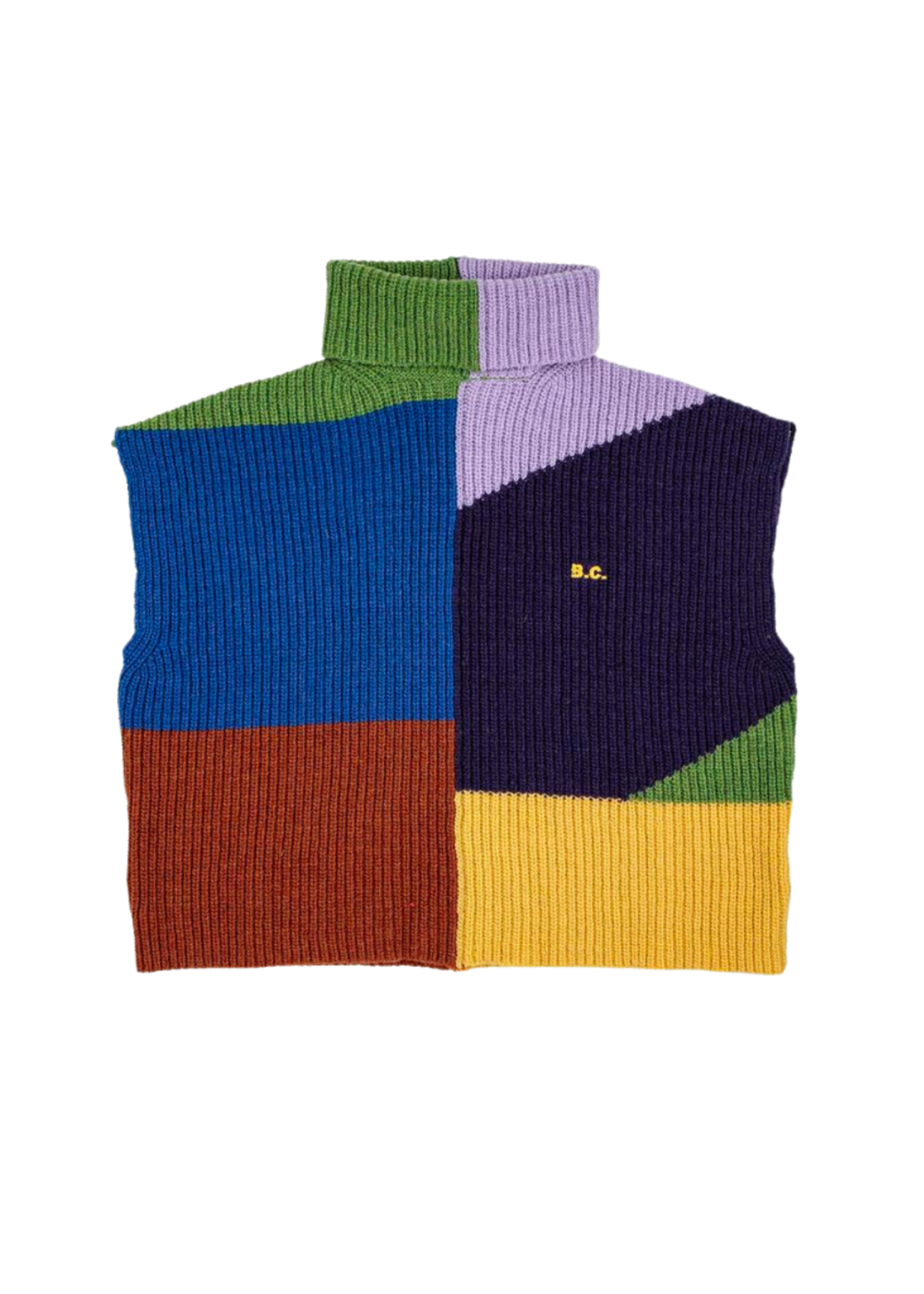 Bobo Choses Multicolor Intarsia Vest