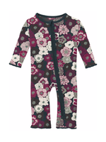 Kickee Pants hellebores Ruffle Coverall