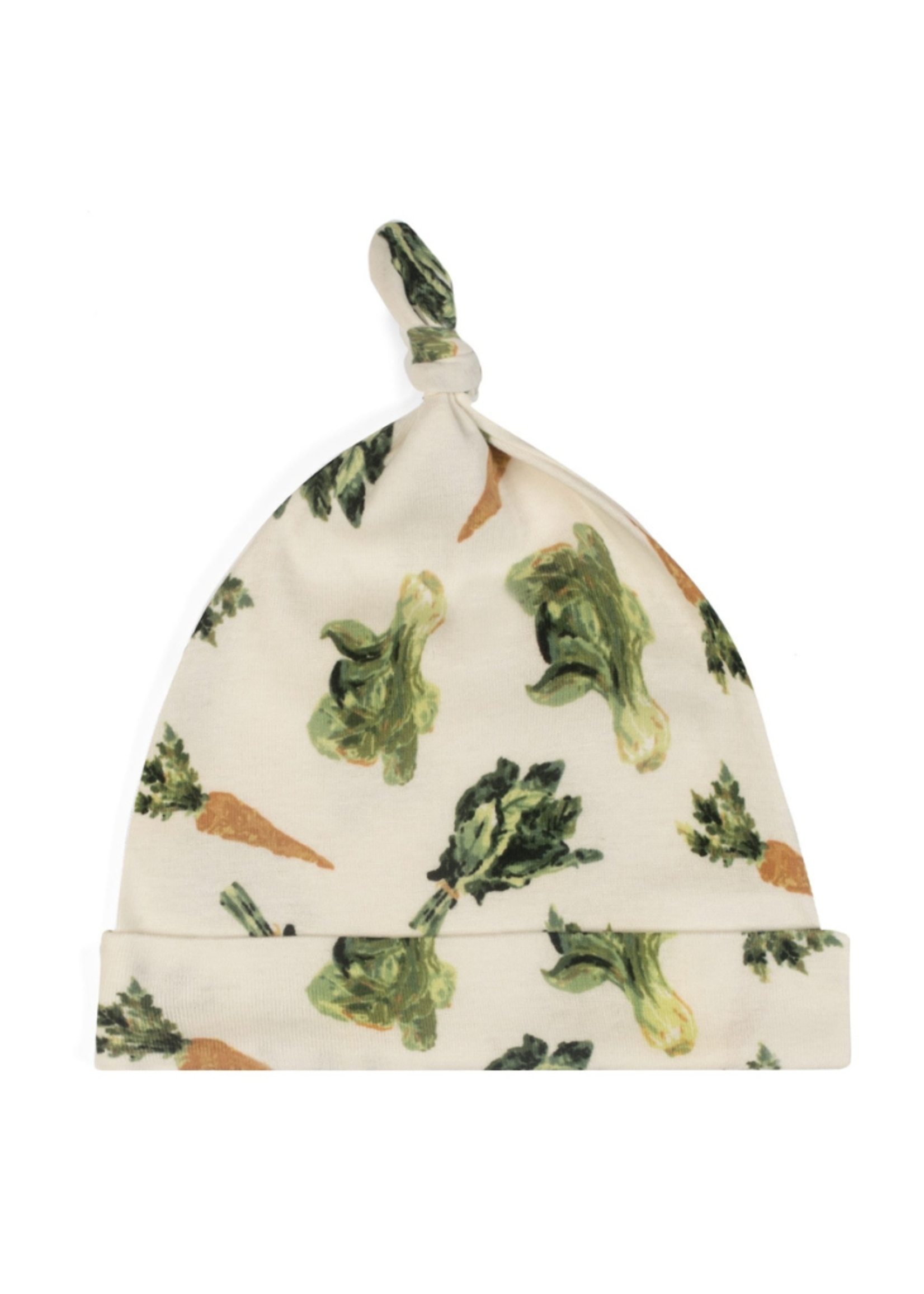 Milkbarn Fresh Veggies Organic Cotton Knotted Hat