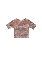 Rylee + Cru Square Neck Rib Tee