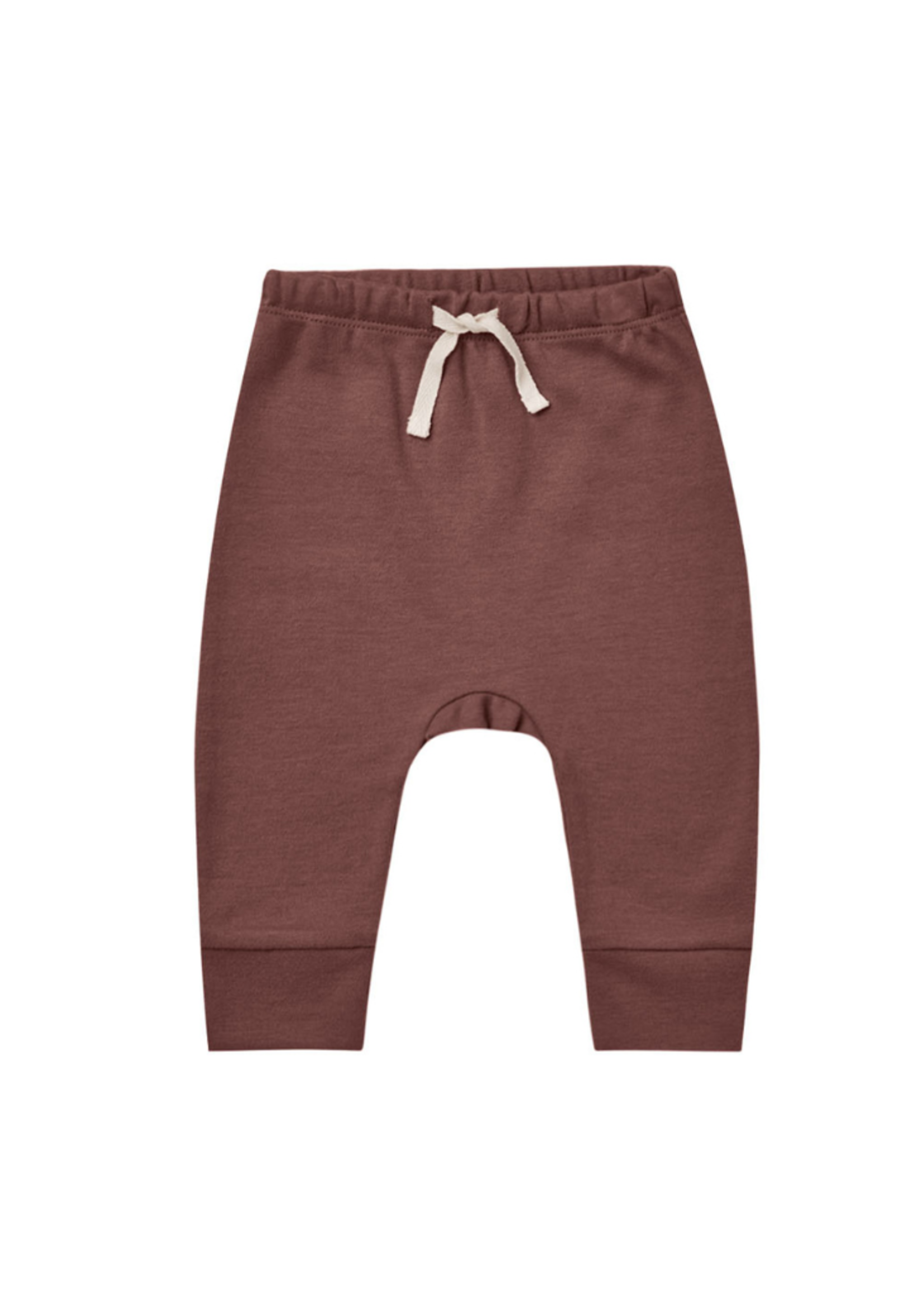 Quincy Mae Drawstring Pant - Plum