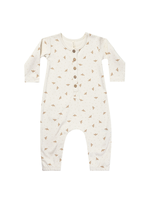 Quincy Mae Long Sleeve Jumpsuit - Doves