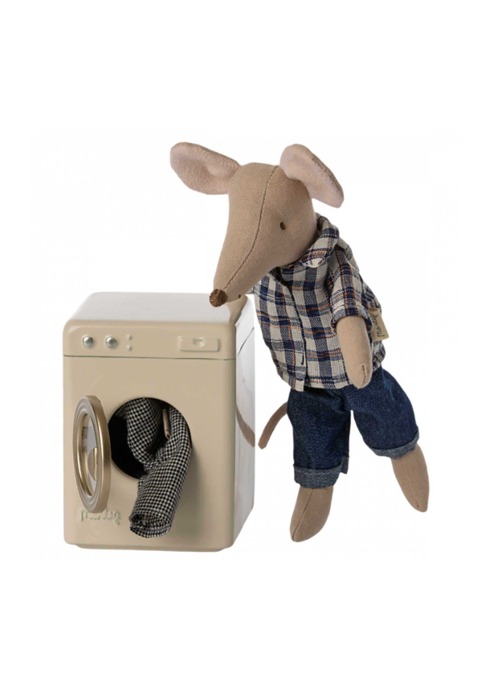 Maileg Washing Machine, Mouse