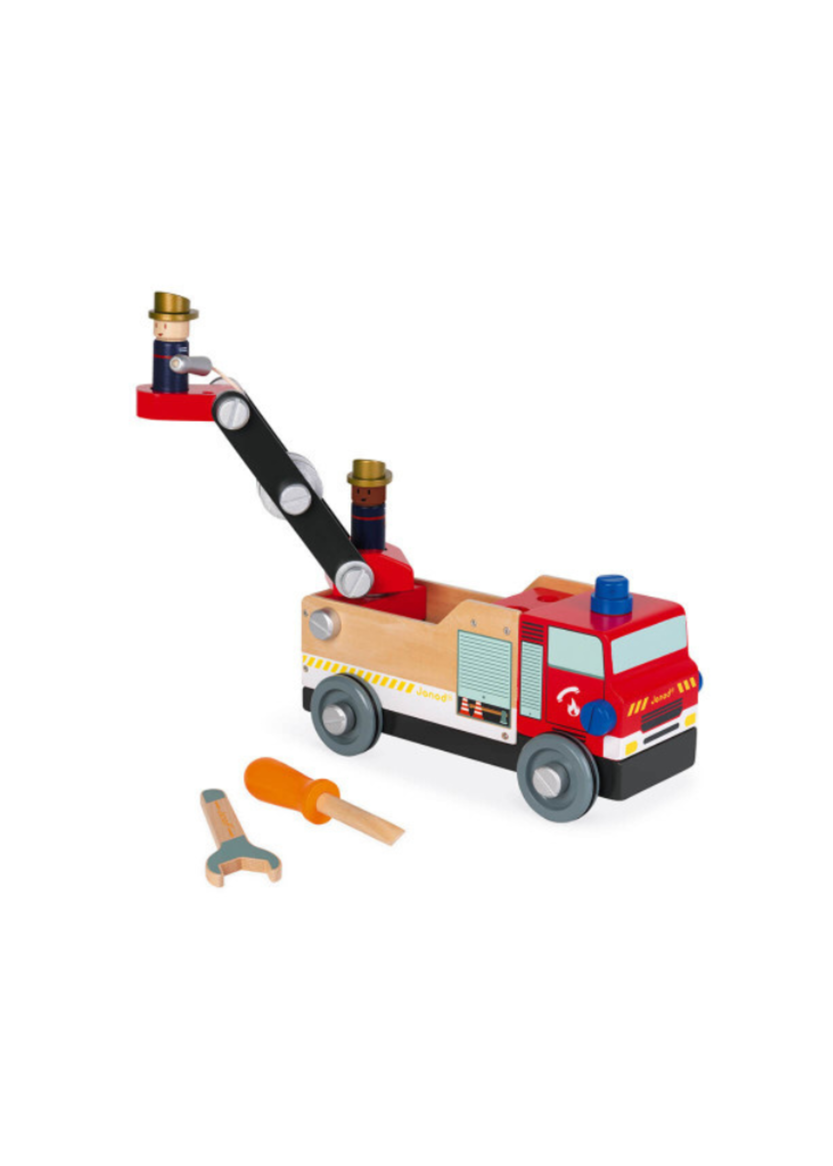 Janod Brico-Kids DIY Fire Truck