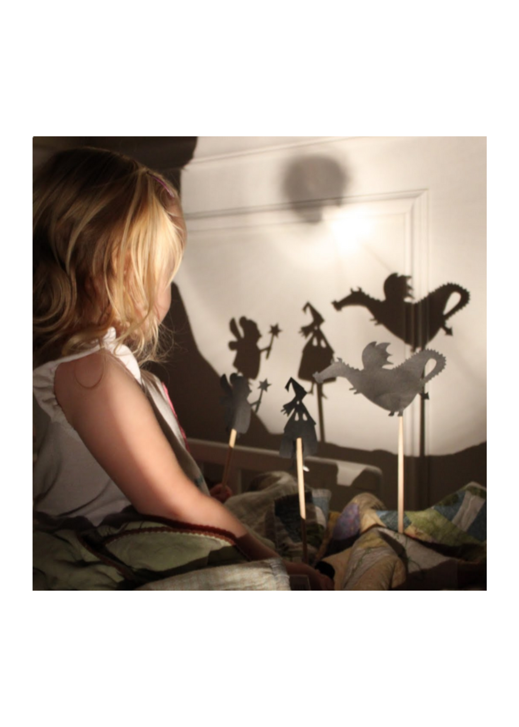 Moulin Roty Story Time Shadow Puppets - Enchanted Forest