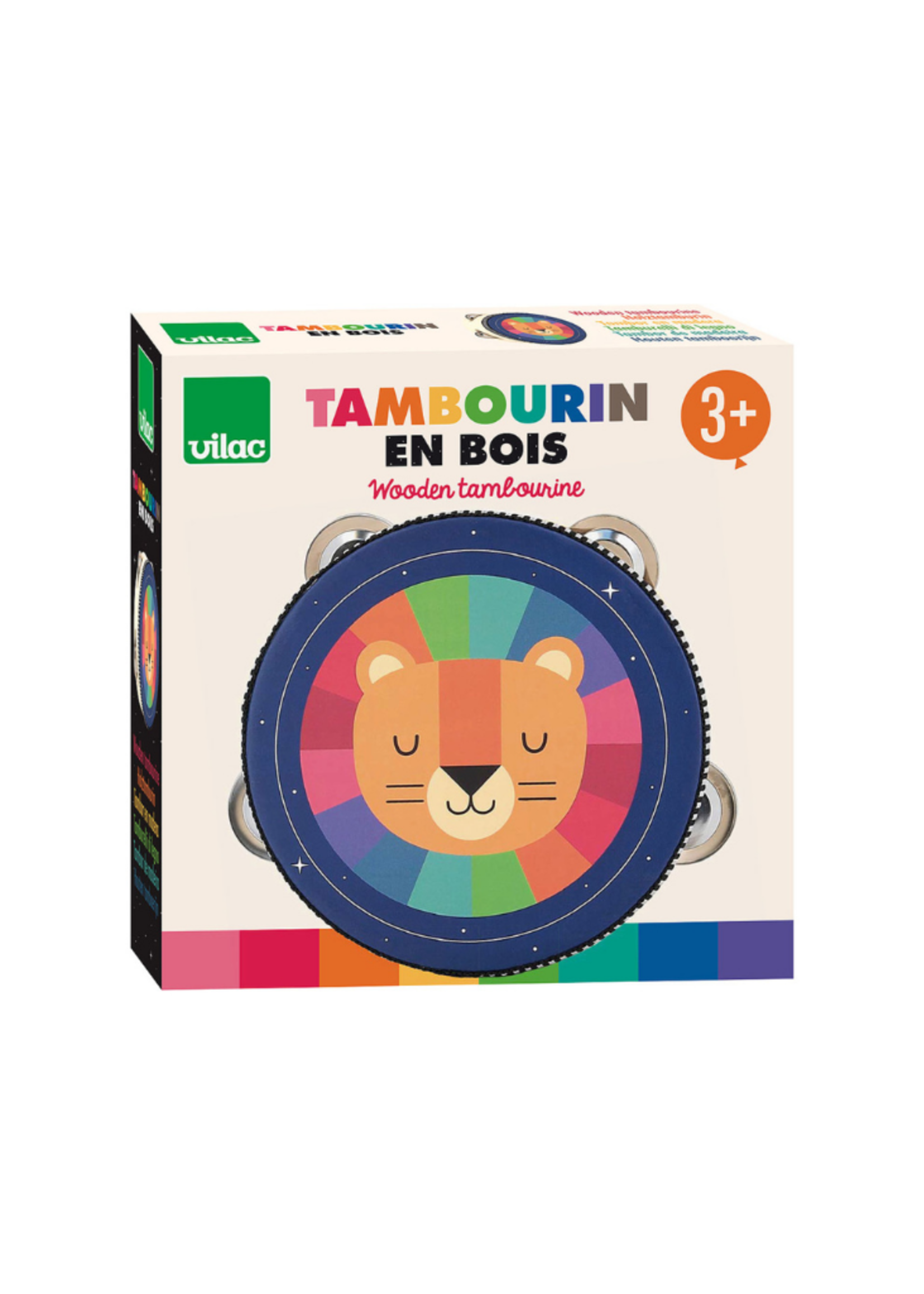 Vilac Rainbow Tambourine