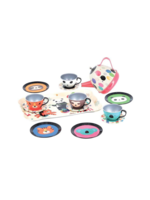 Vilac Rainbow Musical Tin Tea Set