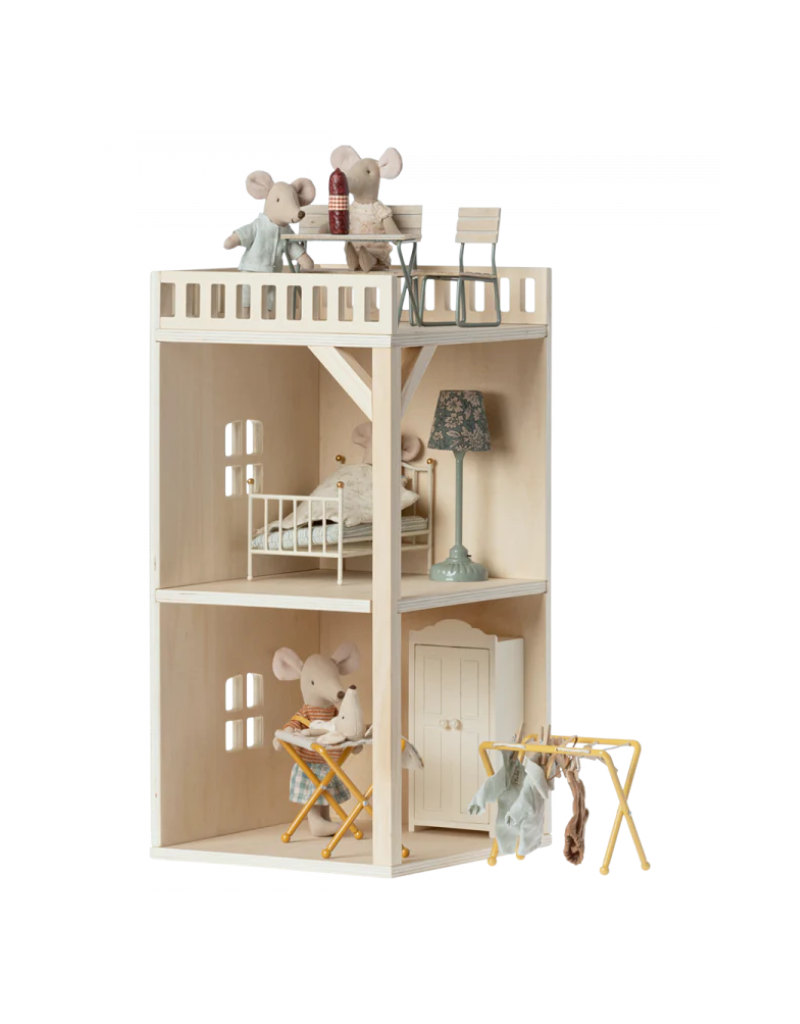 maileg 二階建てお家　ドールハウス【希少】 maileg 二階建てお家 ドールハウス【希少】 maileg 二階建てお家