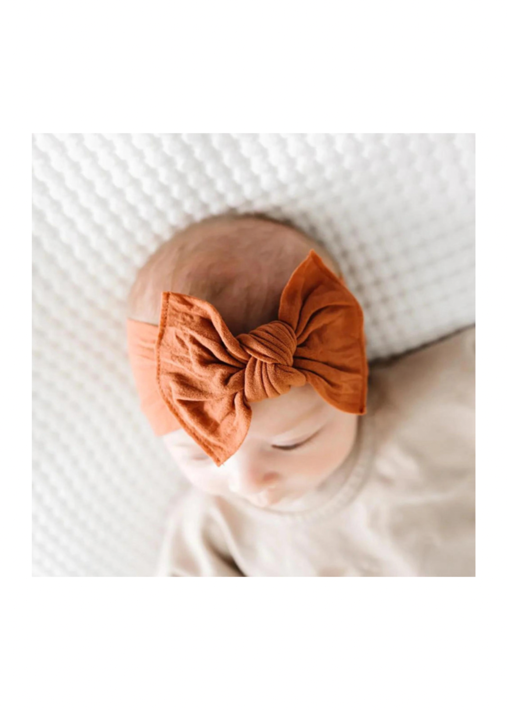 Baby Bling Knot Headband - Clay