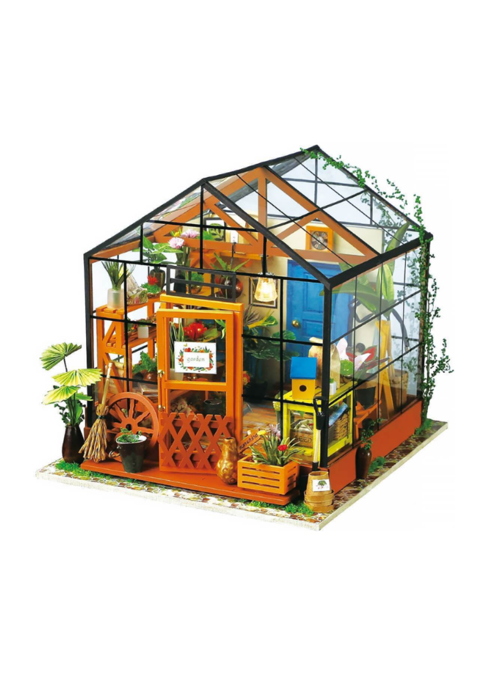DIY Dollhouse Miniature House Kit - Dora's Loft - Hands Craft