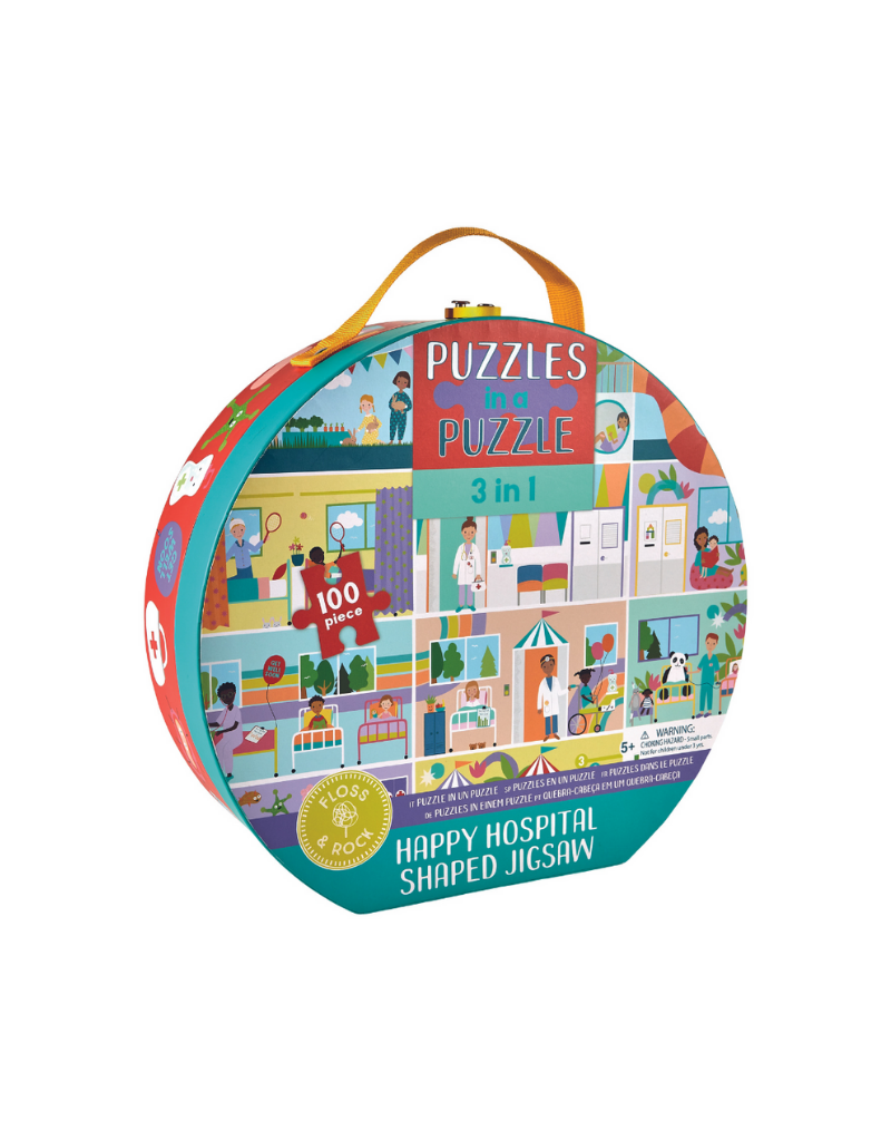 100 PIECE 3 IN 1 JIGSAW - HAPPY HOSPITALS 100 PIECE 3 IN 1 JIGSAW - HAPPY HOSPITALS