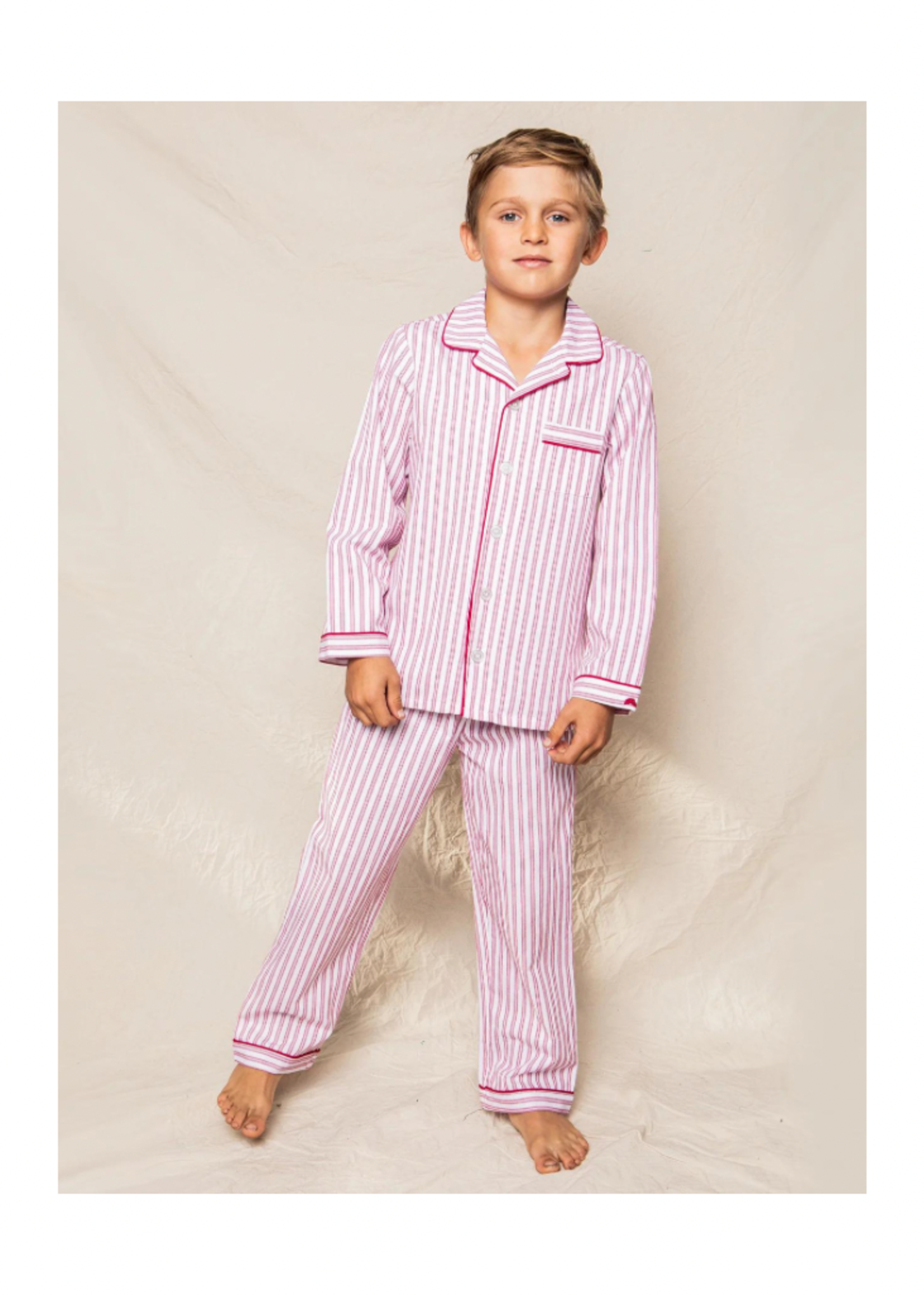 Navy Flannel Pajama Set - Sugarcup Trading