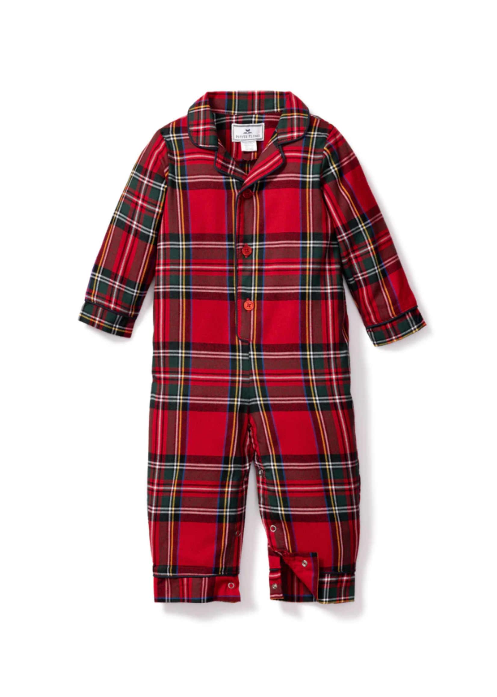 Petite Plume Imperial Tartan Romper