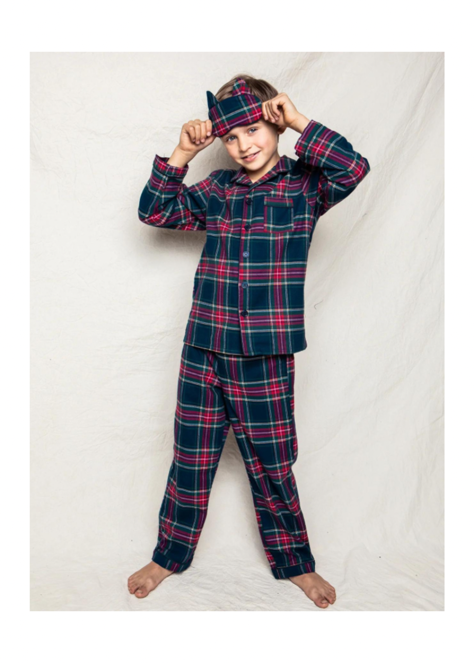 Petite Plume Windsor Tartan Pajama Set