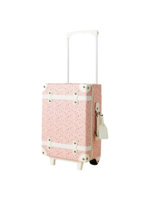 Olli Ella Seeya Suitcase - Pink Daisies