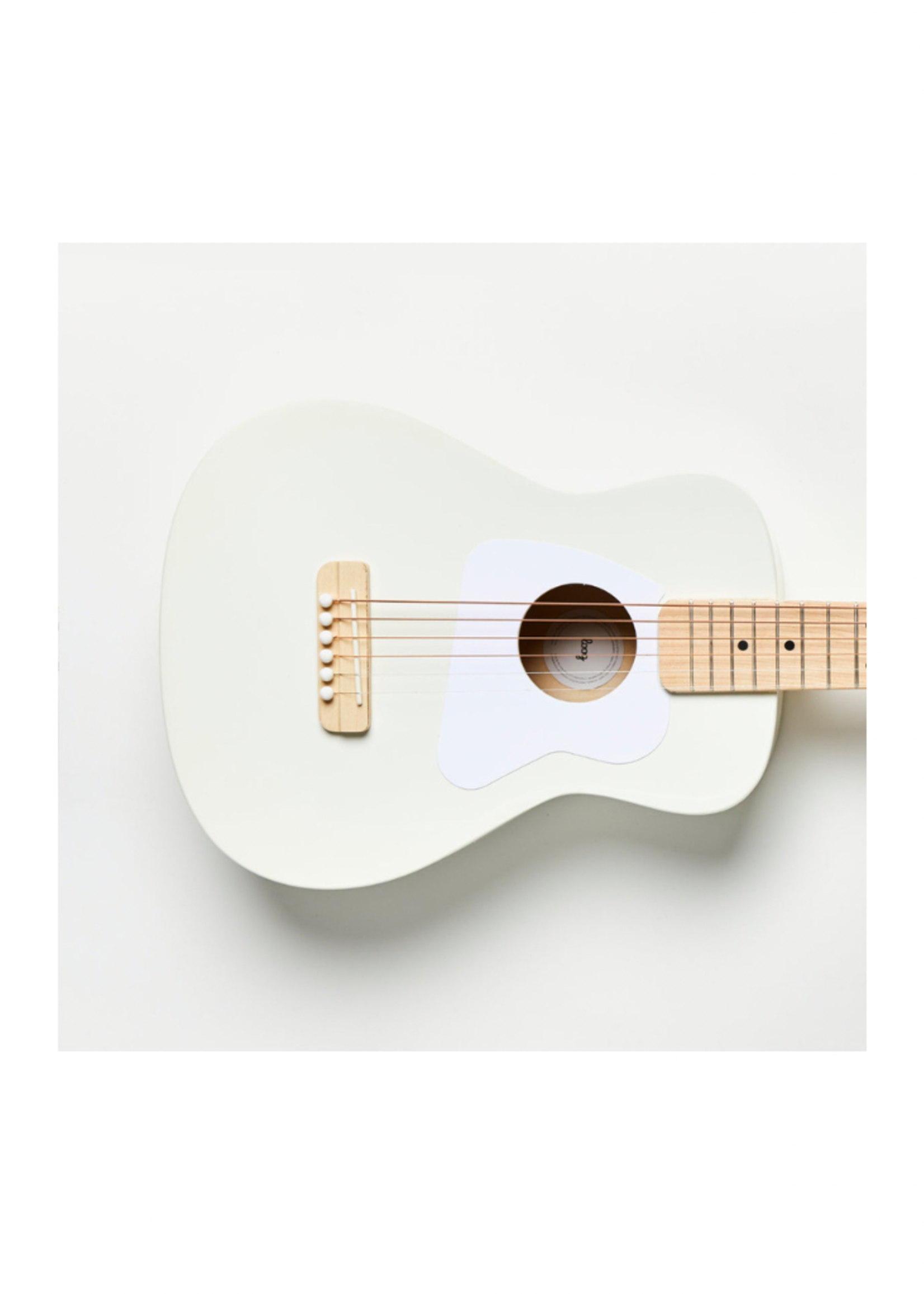 Loog Guitars, LLC Pro VI Acoustic Guitar - White