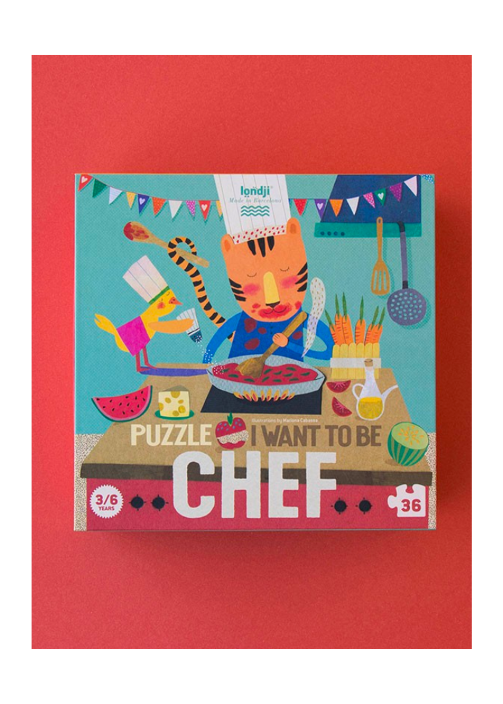 Londji I Want To Be a Chef Puzzle - 36 Pieces