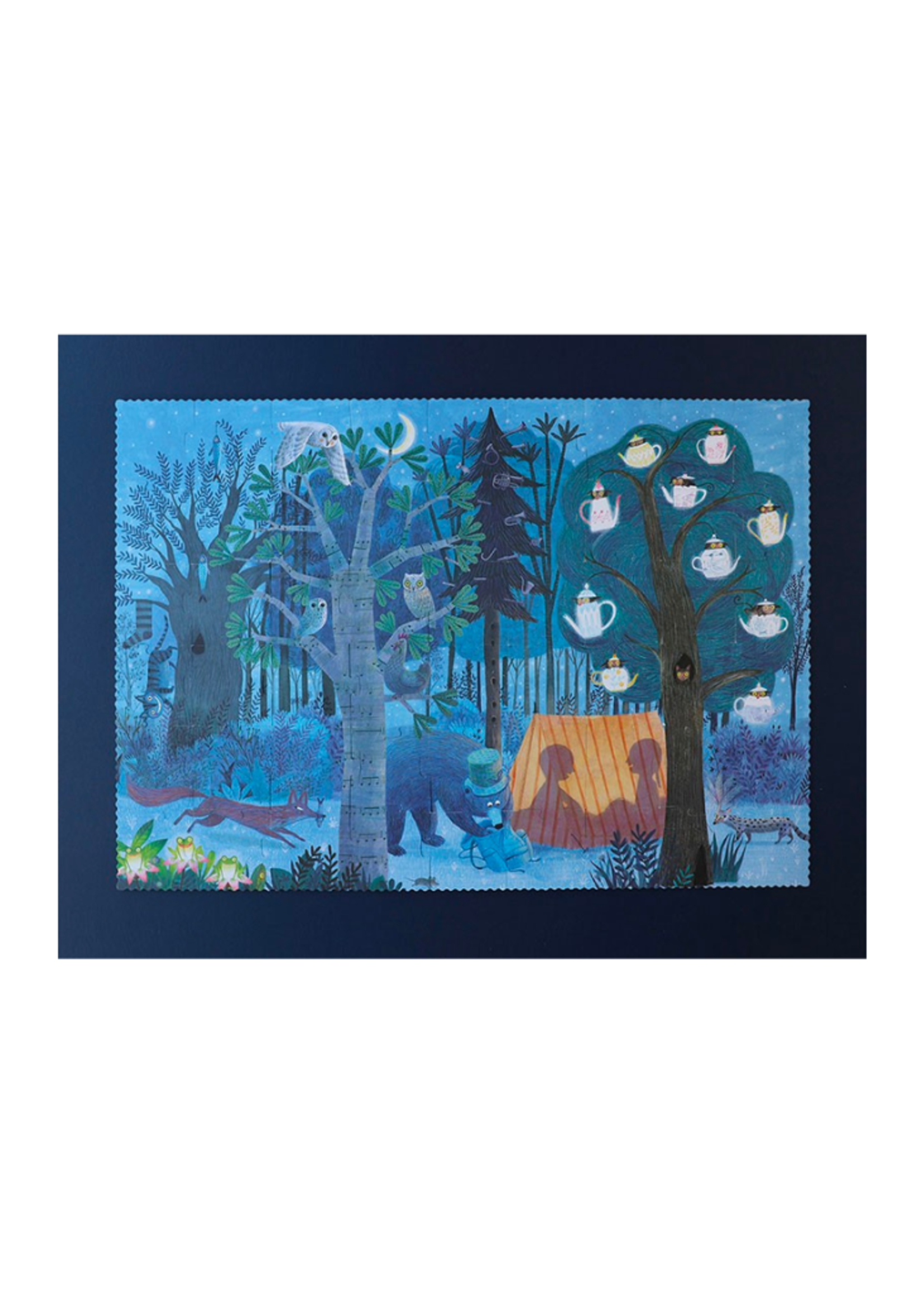 Londji Night & Day In The Forest Reversible Puzzle - 54 Pieces