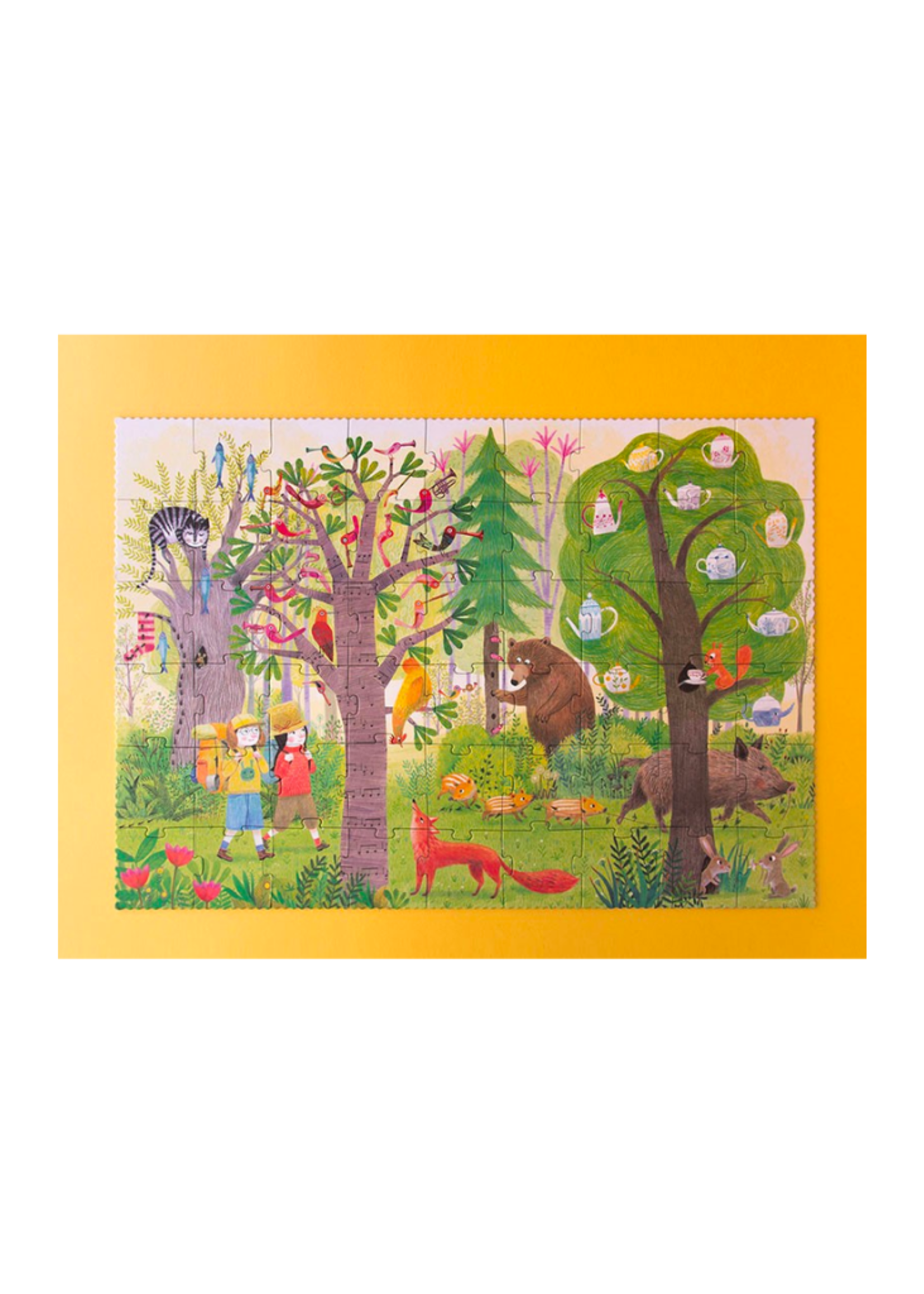 Londji Night & Day In The Forest Reversible Puzzle - 54 Pieces