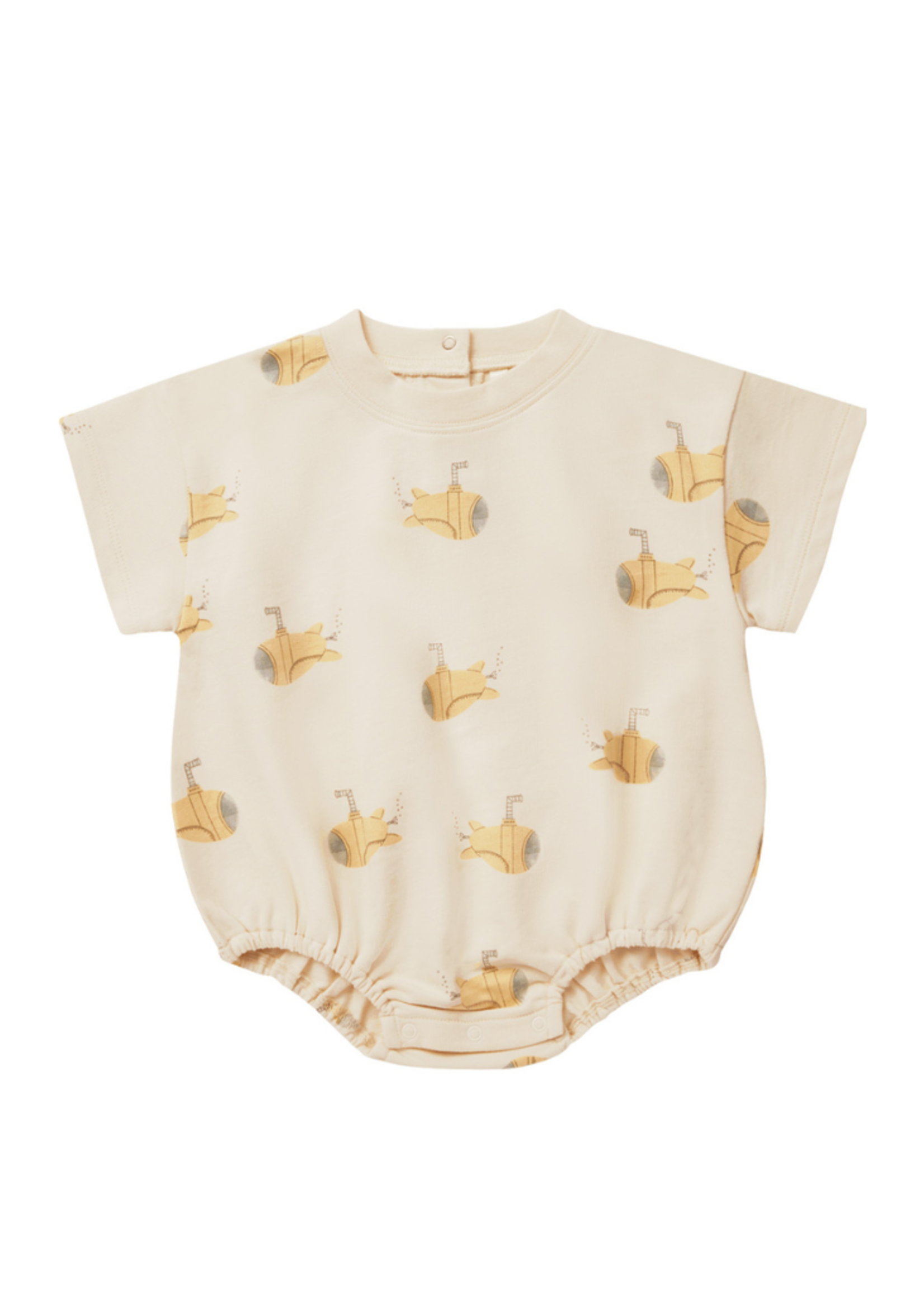 Rylee + Cru Relaxed Bubble Romper - Submarine