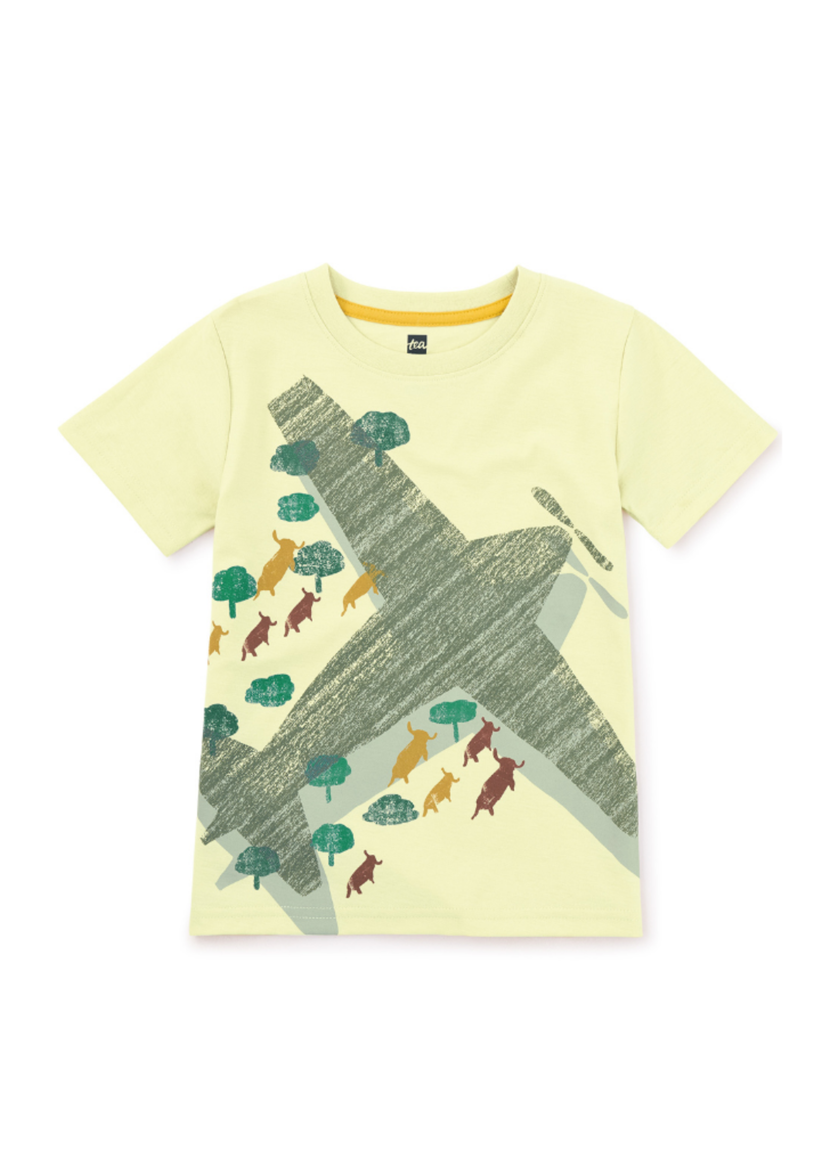 Tea Collection Airplane Graphic Tee