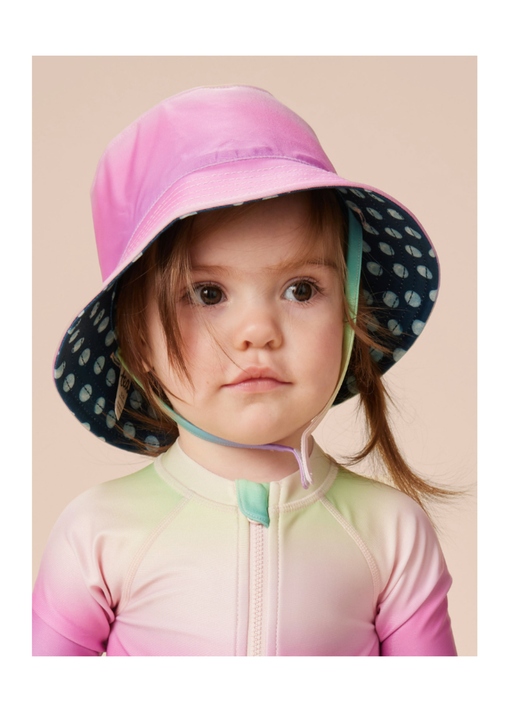 Tea Collection Reversible Baby Sun Hat