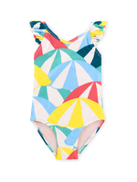 Tea Collection Ruffle One-Piece Swimsuit