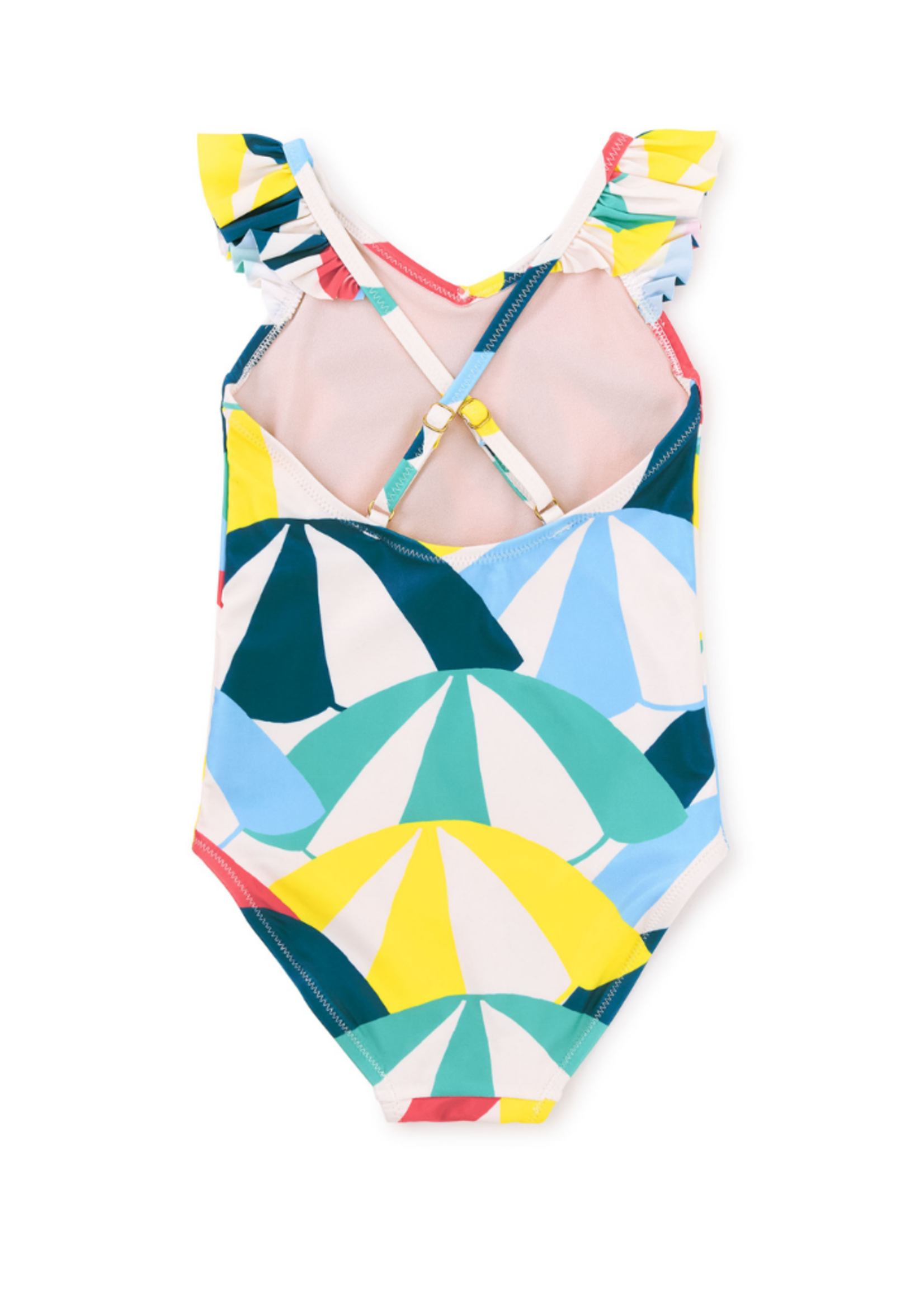 Tea Collection Ruffle One-Piece Swimsuit