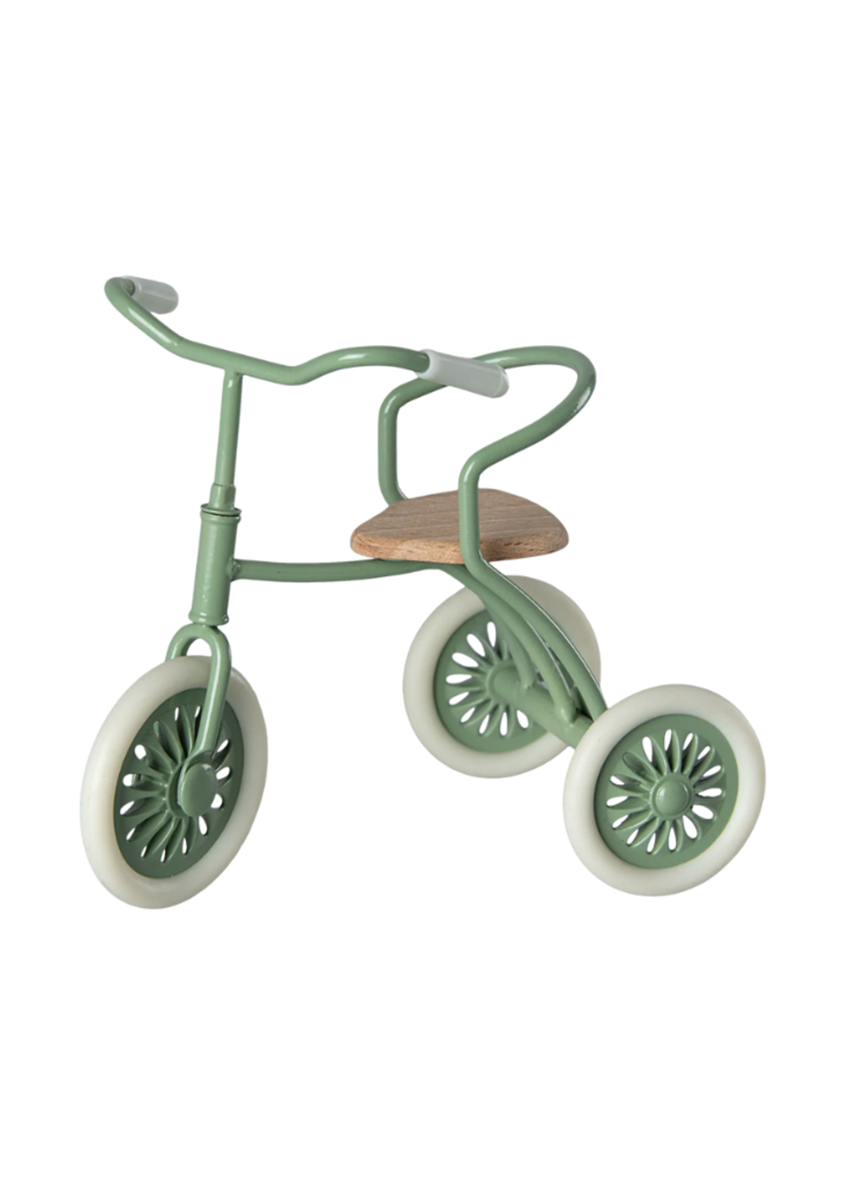 Maileg Abri a Tricycle, Mouse - Green
