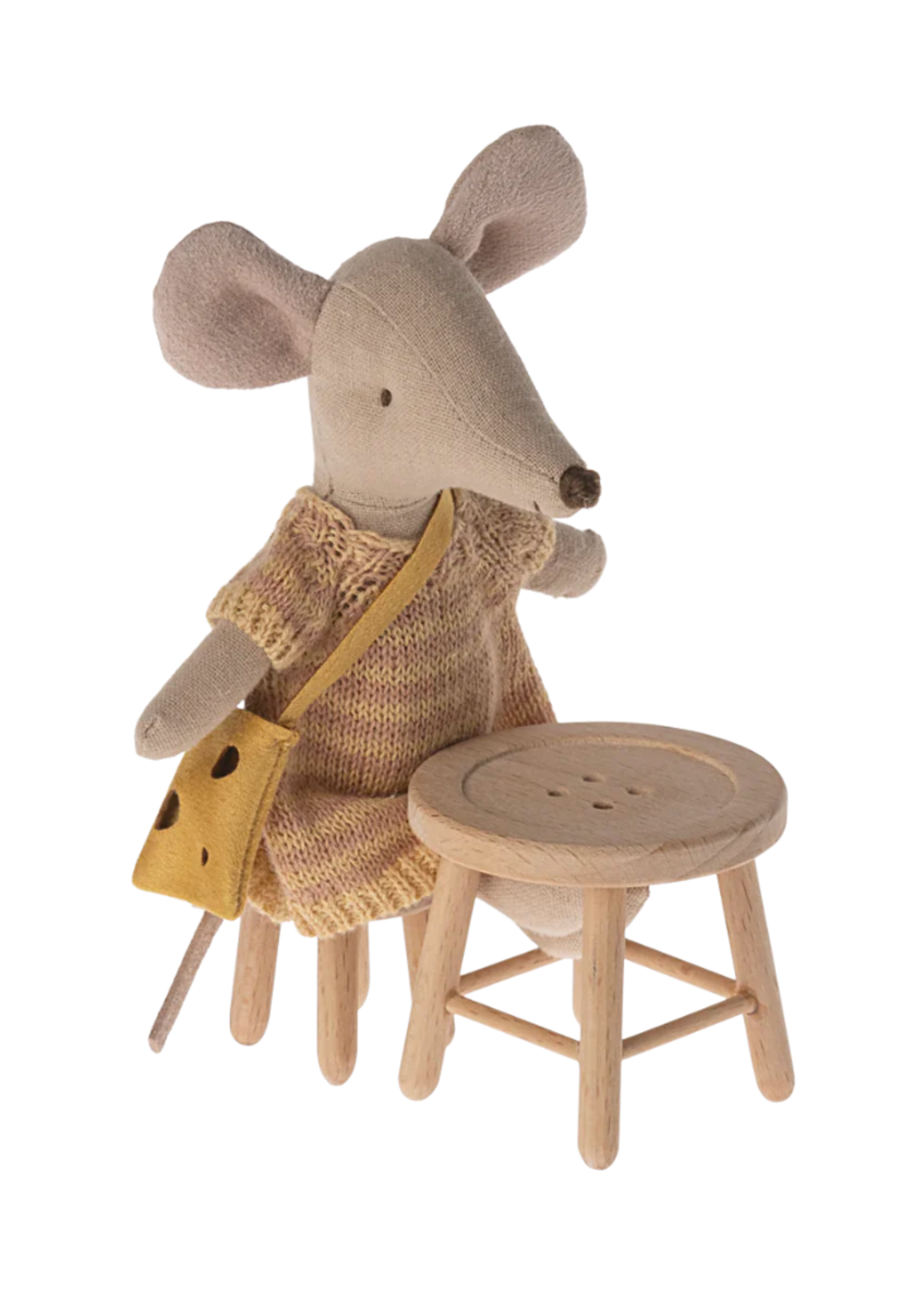 Maileg Table & Stool Set, Mouse